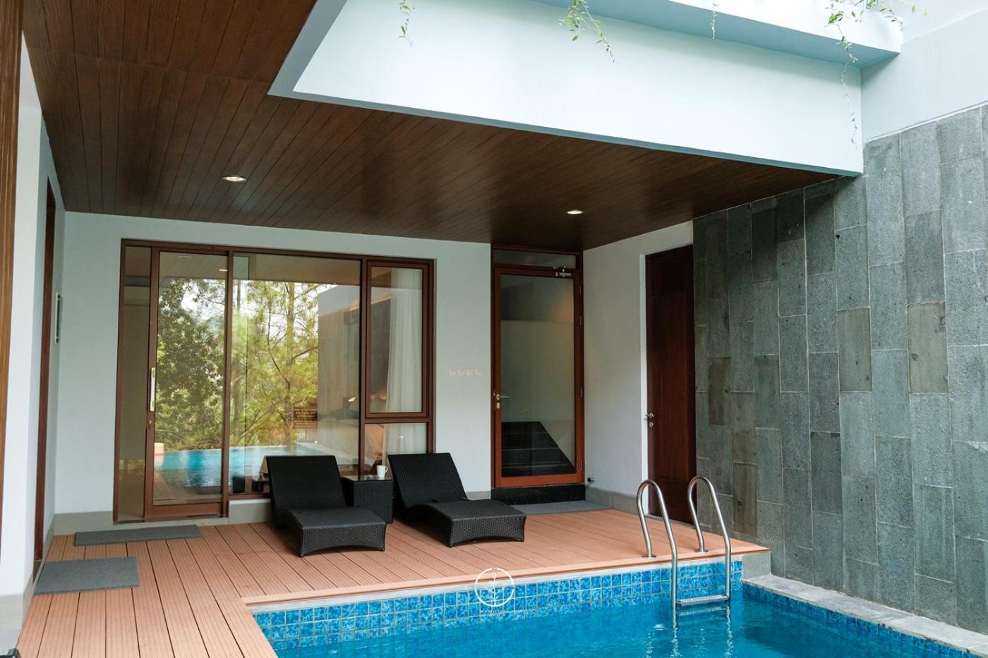 Asmaya Hill View Villa 7 Bedrooms With A Private Swimming Pool Bandung Exteriér fotografie