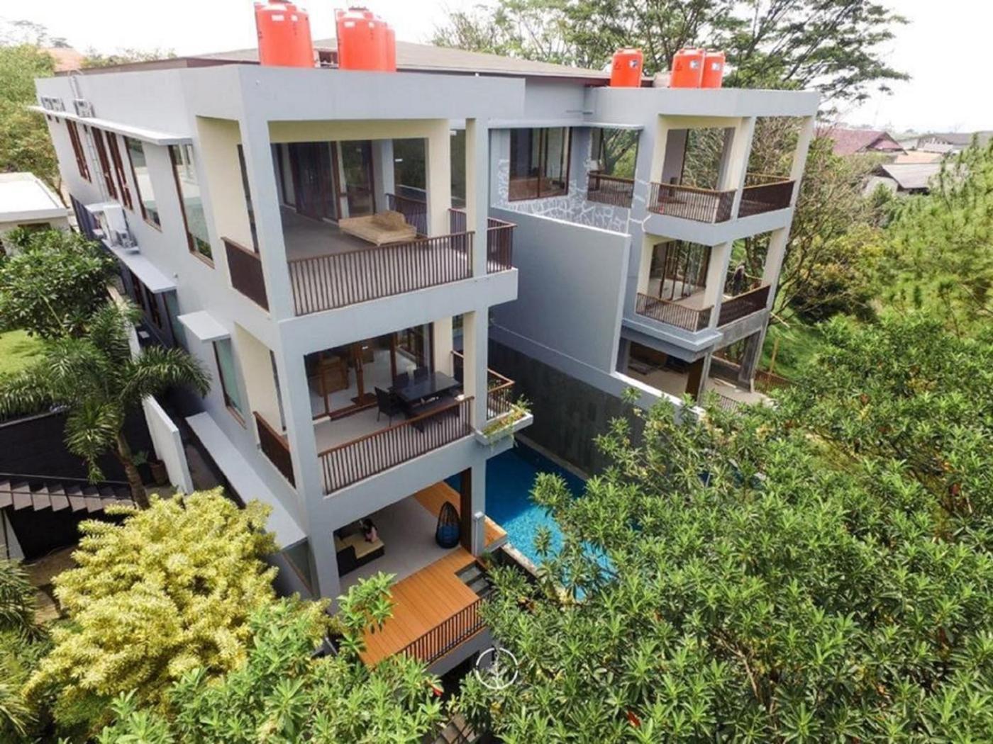 Asmaya Hill View Villa 7 Bedrooms With A Private Swimming Pool Bandung Exteriér fotografie