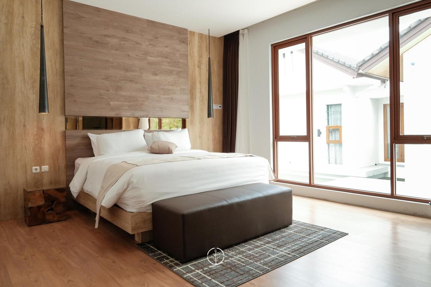 Asmaya Hill View Villa 7 Bedrooms With A Private Swimming Pool Bandung Exteriér fotografie